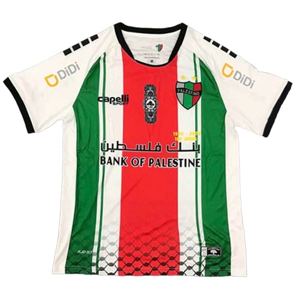 Tailandia Camiseta CD Palestino 2ª Kit 2020 2021 Blanco